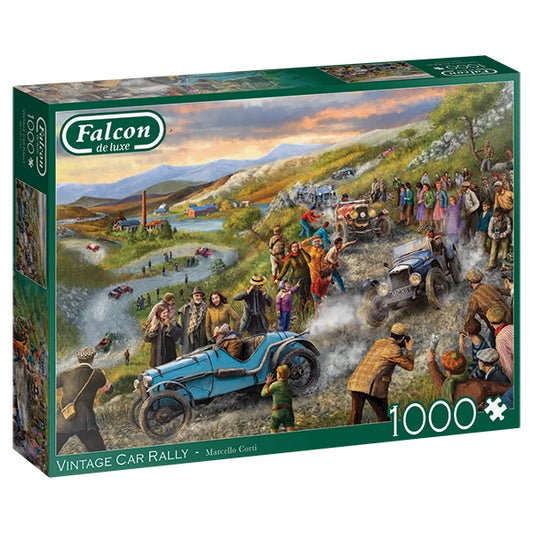 1000pc,  Vintage Car Rally