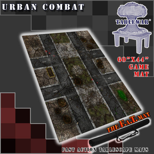 F.A.T. Battlemats Urban Combat 60"x44"