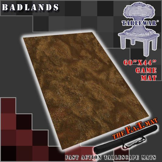 F.A.T. Battlemats Urban Badlands 60"x44"