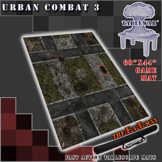 F.A.T. Battlemats Urban Combat 3 60"x44"