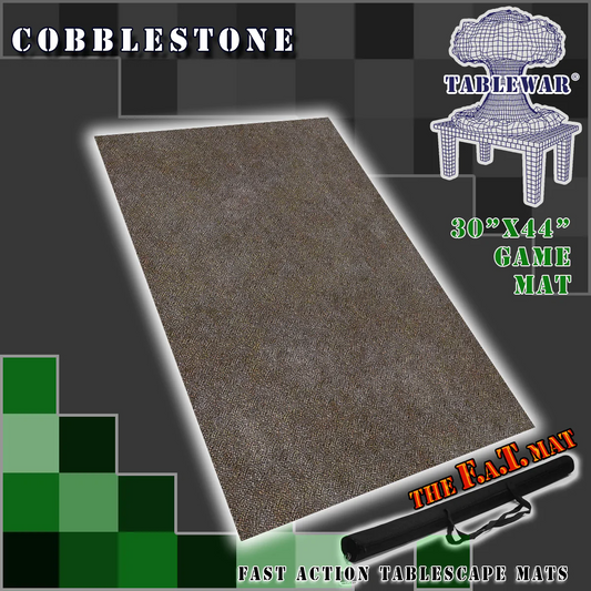 F.A.T. Battlemats Cobblestone 30"x44"