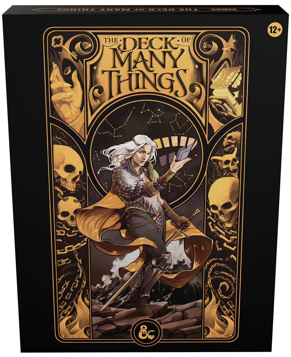 D&D: The Deck of Many Things Book and Deck Set (Limited Edition Cover)