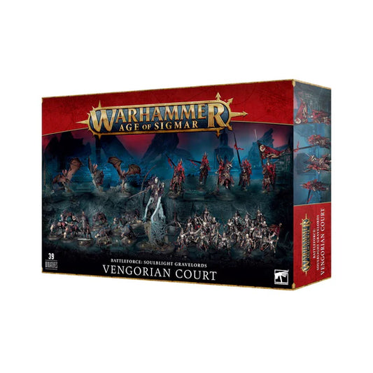 Warhammer Age of Sigmar Soulblight Gravelords: Vengorian Court