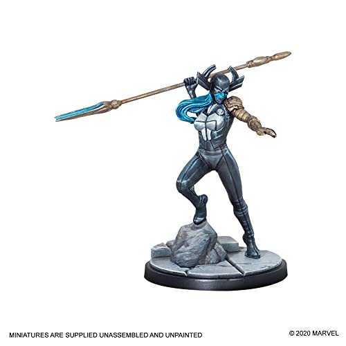 Marvel Crisis Protocol: Corvus Glaive & Proxima Midnight - Marvel Miniatures Game - Strategy Game for Teens and Adults - Ages 14+ - 2 Players - Average Playtime 45 Minutes - Made by Atomic Mass Games