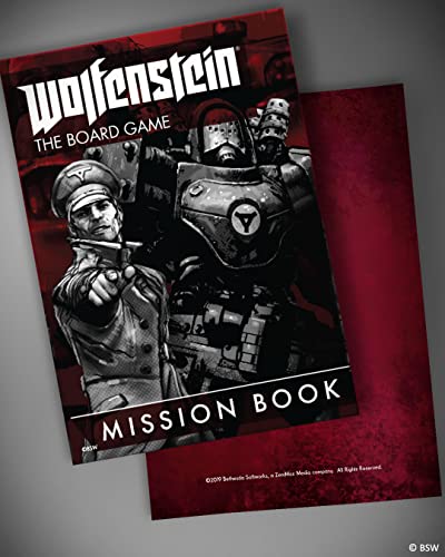 Wolfenstein: The Board Game – Board Game by Archon Studios 1-4 Players – 60-90 Mins of Gameplay - Board Games for Family Game Night – Teens and Adults Ages 14+ - English Version