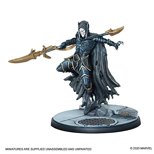 Marvel Crisis Protocol: Corvus Glaive & Proxima Midnight - Marvel Miniatures Game - Strategy Game for Teens and Adults - Ages 14+ - 2 Players - Average Playtime 45 Minutes - Made by Atomic Mass Games