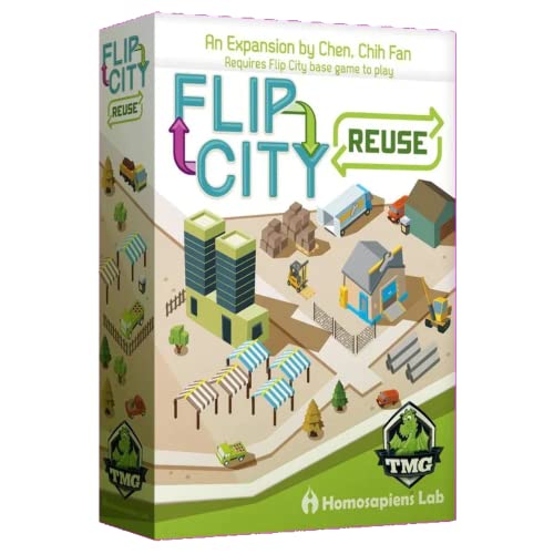 Flip City Reuse Card Game Expansion