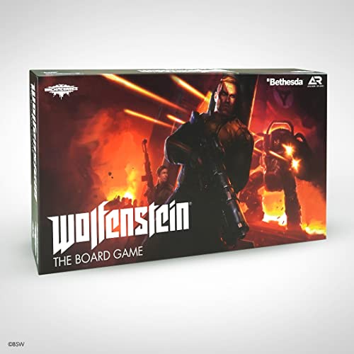 Wolfenstein: The Board Game – Board Game by Archon Studios 1-4 Players – 60-90 Mins of Gameplay - Board Games for Family Game Night – Teens and Adults Ages 14+ - English Version