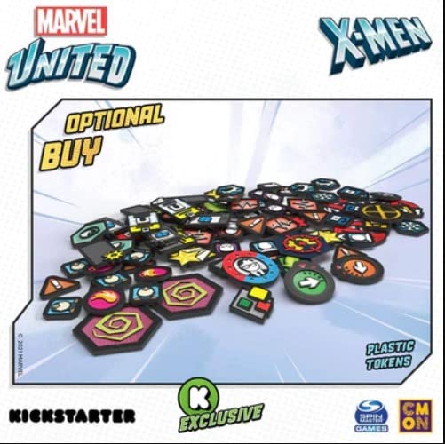 Marvel United Plastic Tokens