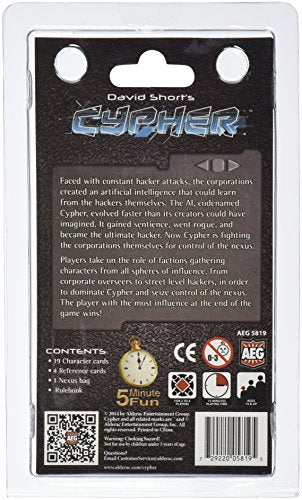 Alderac Entertainment Group Cypher Game