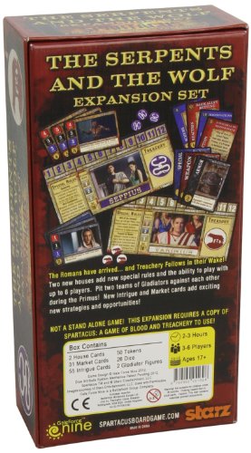 Spartacus the Serpents and the Wolf: Expansion Set