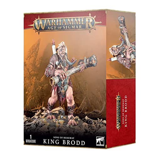 Warhammer Age of Sigmar Sons of Behemat King Brodd