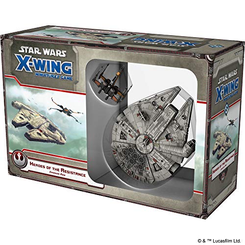 Star Wars: X-Wing - Heroes of The Resistance Game Expansion Pack