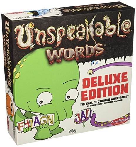 Unspeakable Words Deluxe Edition The Call of Cthulhu Word Card Game