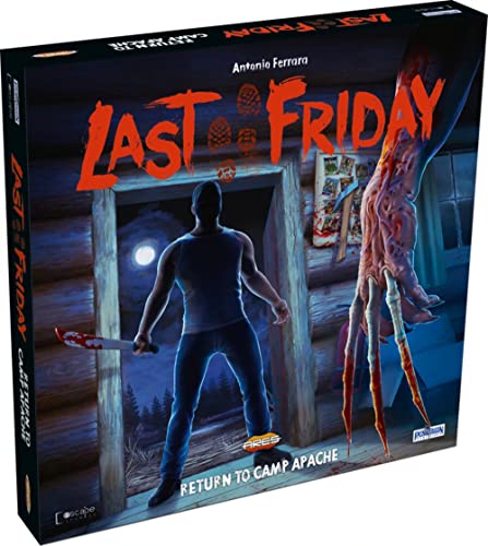 Last Friday: Return to Camp Apache – A Board Games by Ares Games 3-7 Players – Board Games for Family 45+ Mins of Gameplay – Games for Family Game Night – for Teens and Adults Ages 14+ - English