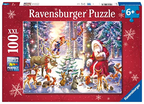 Christmas in The Forest 100 Piece XXL Jigsaw