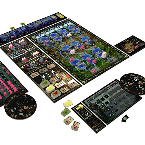 Barrage Board Game | Strategy Game | Worker Placement Game for Adults and Teens | Fun Game for Game Night | Ages 14+ | 1-4 Players | Average Playtime 120 Minutes | Made by Cranio Creations