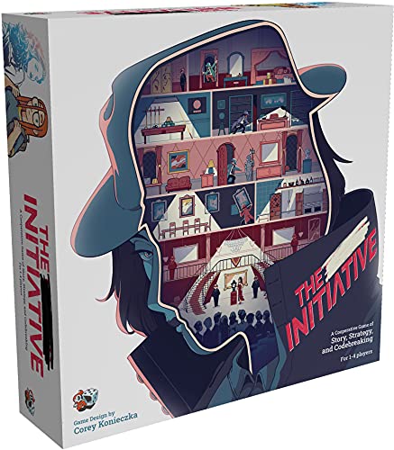 The Initiative Board Game | Strategy/Narrative Puzzle/ Escape Room Game for Adults and Kids | Ages 8 and up | 1 to 4 Players | Average Playtime 30 – 60 Minutes | Made by Unexpected Games