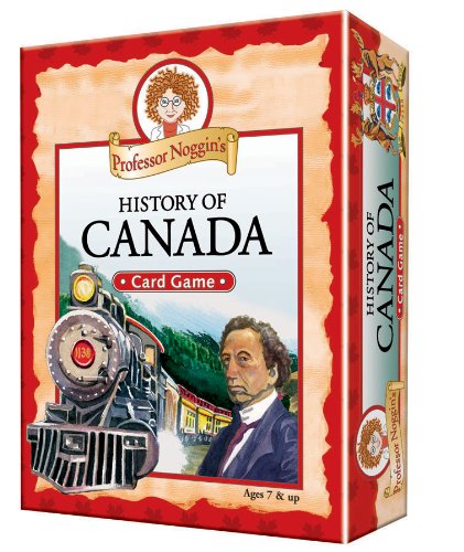 Educational Trivia Card Game - Professor Noggin's History of Canada