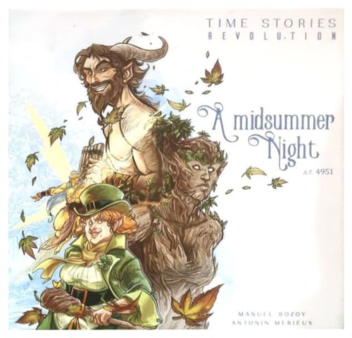 TIME Stories Revolution A Midsummer Night Board Game | Adventure Game | Cooperative Strategy Game for Adults and Teens | Ages 12+ | 1-4 Players | Avg. Playtime 60+ Mins | Made by Space Cowboys