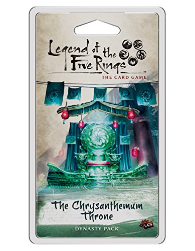 Fantasy Flight Games Legend of The Five Rings: The Chrysanthemum Throne Card Game Expansion