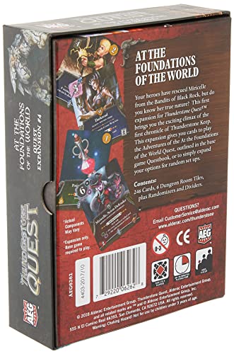 Thunderstone Quest Foundations of The World Expansion - Board Game, Card Game, Deckbuilding Fantasy Adventure, High Replay Value, 2-4 Players, 60-90 mins, Ages 14+, Alderac Entertainment Group (AEG)