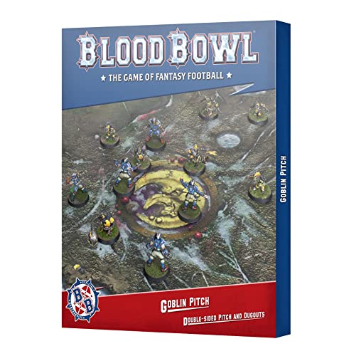 Blood Bowl Goblin Pitchand and Dugouts