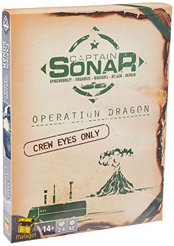 Captain Sonar: Operation Dragon 2-8 Players, Ages 14+, 45 Minutes