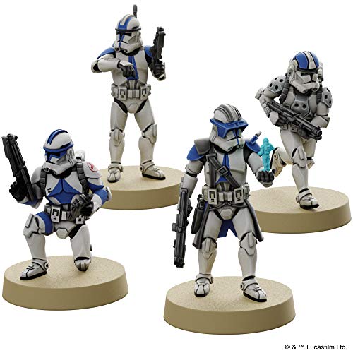 Star Wars Legion: Republic Specialists Personnel Expansion - Two Player Miniatures Battle Game - Strategy Game for Adults and Teens - Ages 14+ - Avg. Playtime 3 Hours - Made by Atomic Mass Games