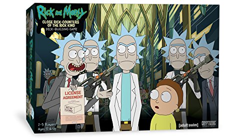 Cryptozoic Entertainment Morty Deckbuilding Game Close Counters of The Rick Kind Board