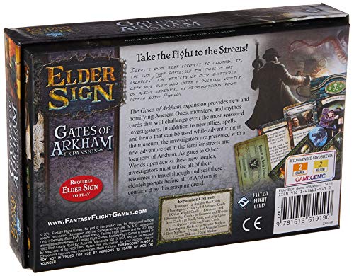 Fantasy Flight Games Elder Signs Gates of Arkham