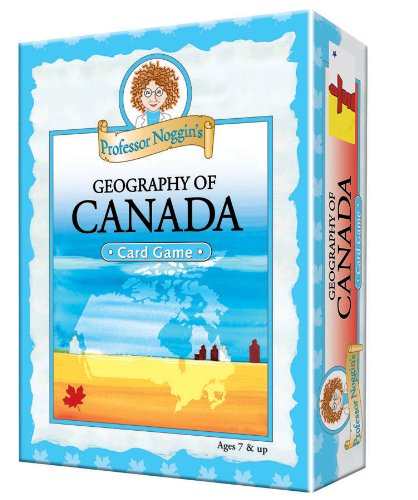 Educational Trivia Card Game - Professor Noggin's Geography of Canada