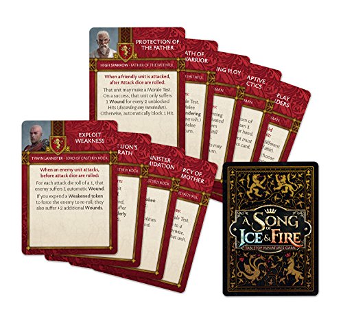 A Song of Ice and Fire - Lannister Heroes #1 - Strategy Game for Teens and Adults - Ages 14+ - 2+ Players - Average Playtime 45-60 Minutes - Made by Cmon