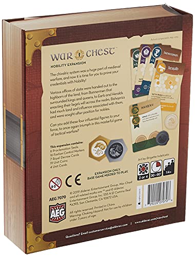 Alderac Entertainment Group War Chest: Nobility