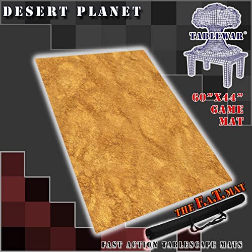 F.A.T. Mats: Desert Planet 60"x44" Battle Mat