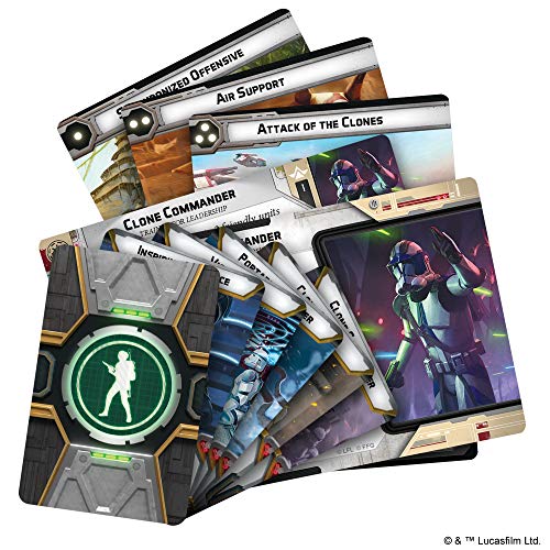 Star Wars Legion: Republic Specialists Personnel Expansion - Two Player Miniatures Battle Game - Strategy Game for Adults and Teens - Ages 14+ - Avg. Playtime 3 Hours - Made by Atomic Mass Games