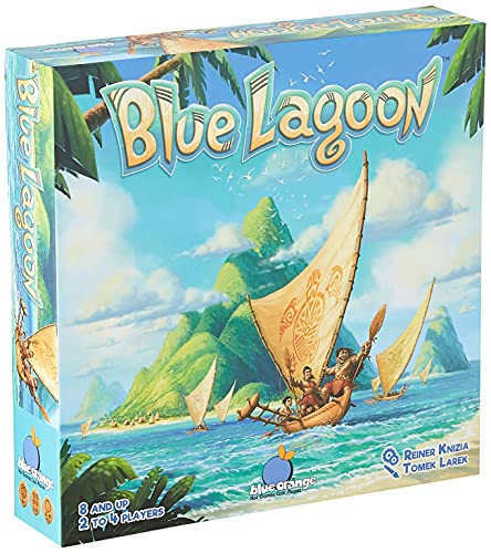 BLUE ORANGE Games Blue Lagoon Strategy Board Game