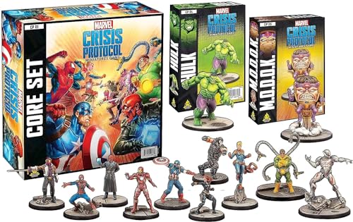 Marvel Crisis Protocol: Gamora and Nebula - Marvel Miniatures Game - Strategy Game for Teens and Adults - Ages 14+ - for 2 Players - Average Playtime 45 Minutes - Made by Atomic Mass Games