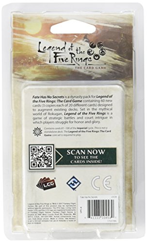 Legend of The Five Rings: The Card Game - Fate has no Secrets Expansion Pack