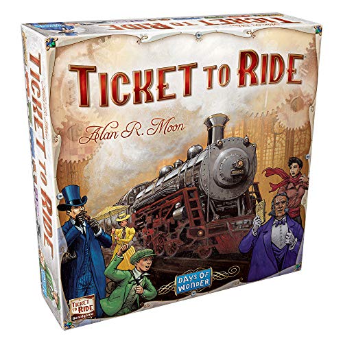 Ticket to Ride - A Board Game by Days of Wonder | 2-6 Players - Board Games for Family | 30-60 Minutes of Gameplay | Games for Family Game Night | for Kids and Adults Ages 8+