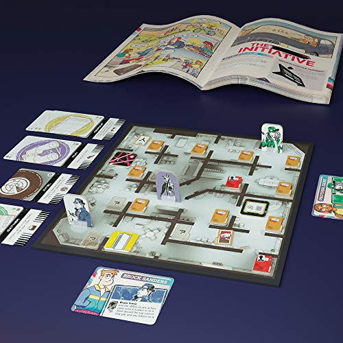 The Initiative Board Game | Strategy/Narrative Puzzle/ Escape Room Game for Adults and Kids | Ages 8 and up | 1 to 4 Players | Average Playtime 30 – 60 Minutes | Made by Unexpected Games