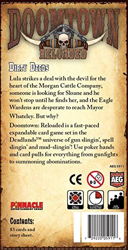 Alderac Entertainment Group Doomtown Dirty Deeds