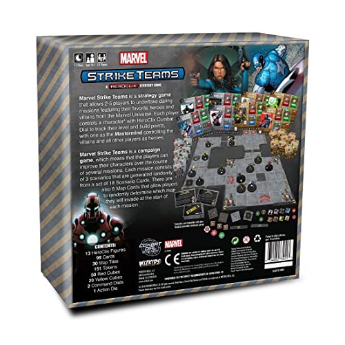 Marvel Strike Teams: WizKids Heroclix Miniatures Strategy Game | Andrew Parks