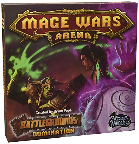 Arcane Wonders MWBG01AWG Mage Wars Arena Battleground Domination Strategy Game