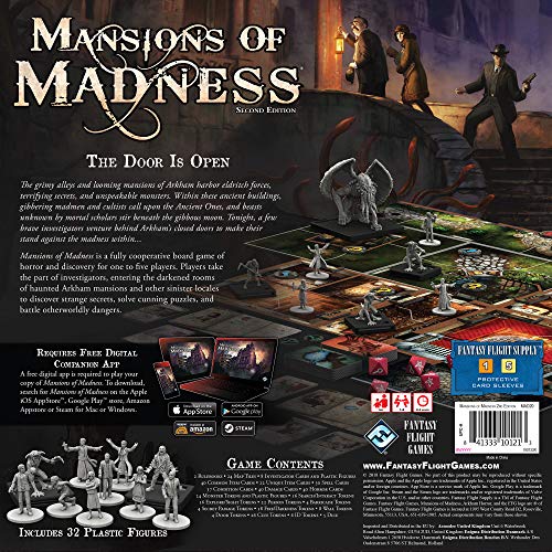 Fantasy Flight Mansions of Madness Second Edition, Multicolor, Standard