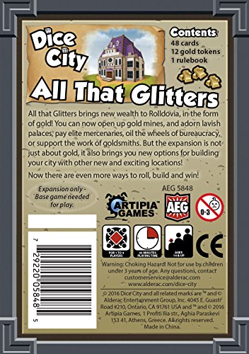 Alderac Entertainment Group AEG05848 Dice City All That Glitters