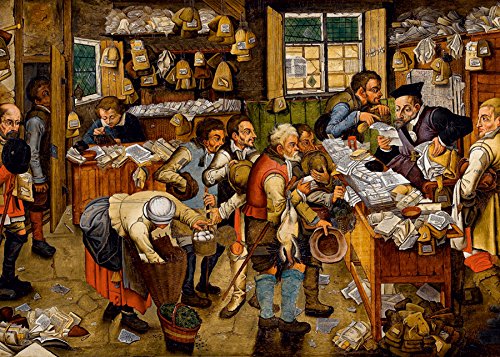 D-Toys - The Payment of The Tithes (Breughel) - 1000 pc Puzzle