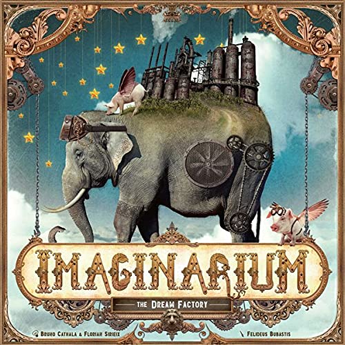 Imaginarium: A Strategy, Combination and Development Game, Repair, Combine and Dismantle Machines to Produce Resources and Carry out Design Projects, 2 to 5 Players, Ages 14 and Up