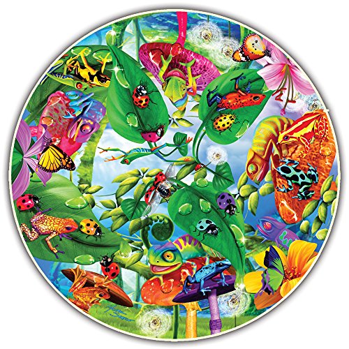 Round Table Puzzle - Creepy Critters (500 Piece)