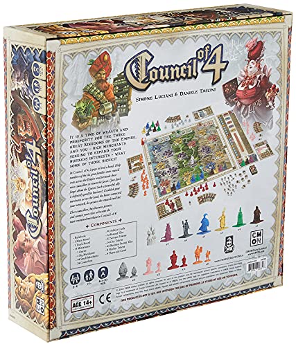 CMON Council of 4, Board Game